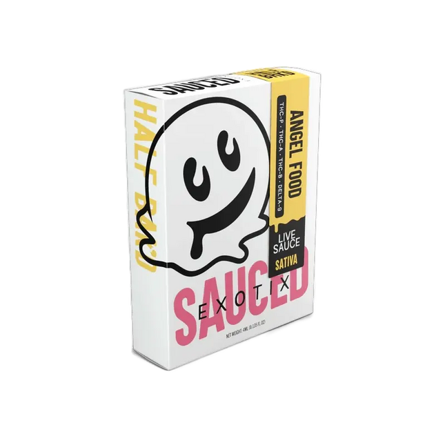 HALF BAK'D 4G DISPOSABLE SAUCE'D EXOTIC (THC-P, THC-A, THC-B. DELTA-9)