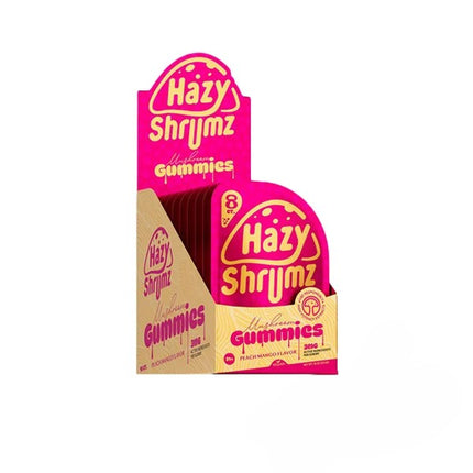 HAZY SHRUMZ MUSHROOM GUMMIES 8CT BAG