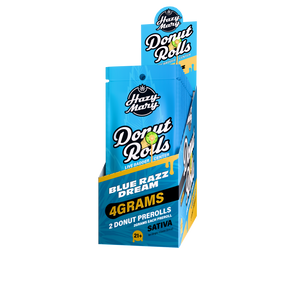 HAZY MARY 2 GRAM THC-A DONUT ROLLS (2CT/PK, 4G/PK)