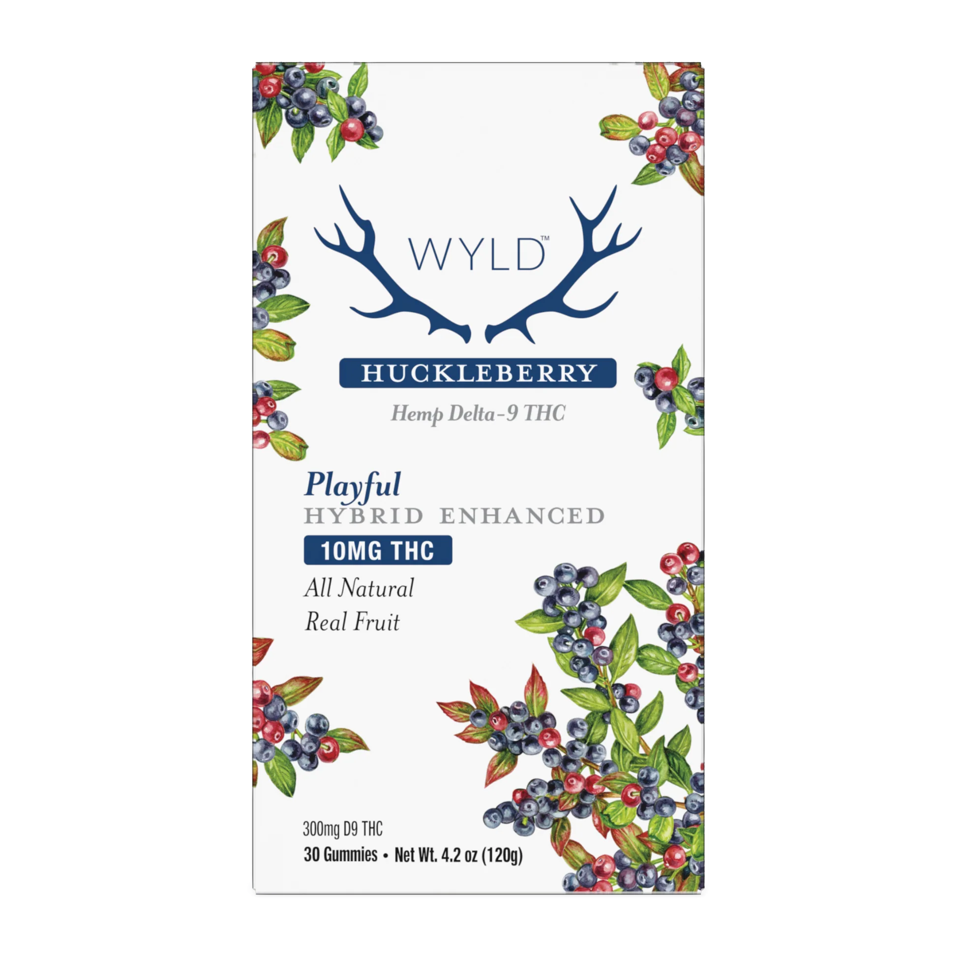 WYLD HEMP 10MG D9 GUMMIES (30CT/PACK)