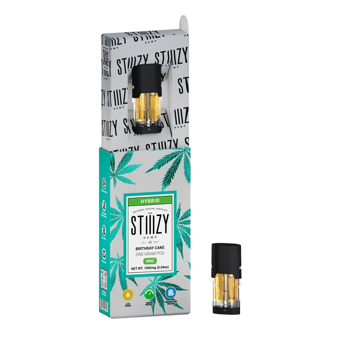 STIIIZY - HEMP 1G POD HHC - BIRTHDAY CAKE - DELTA