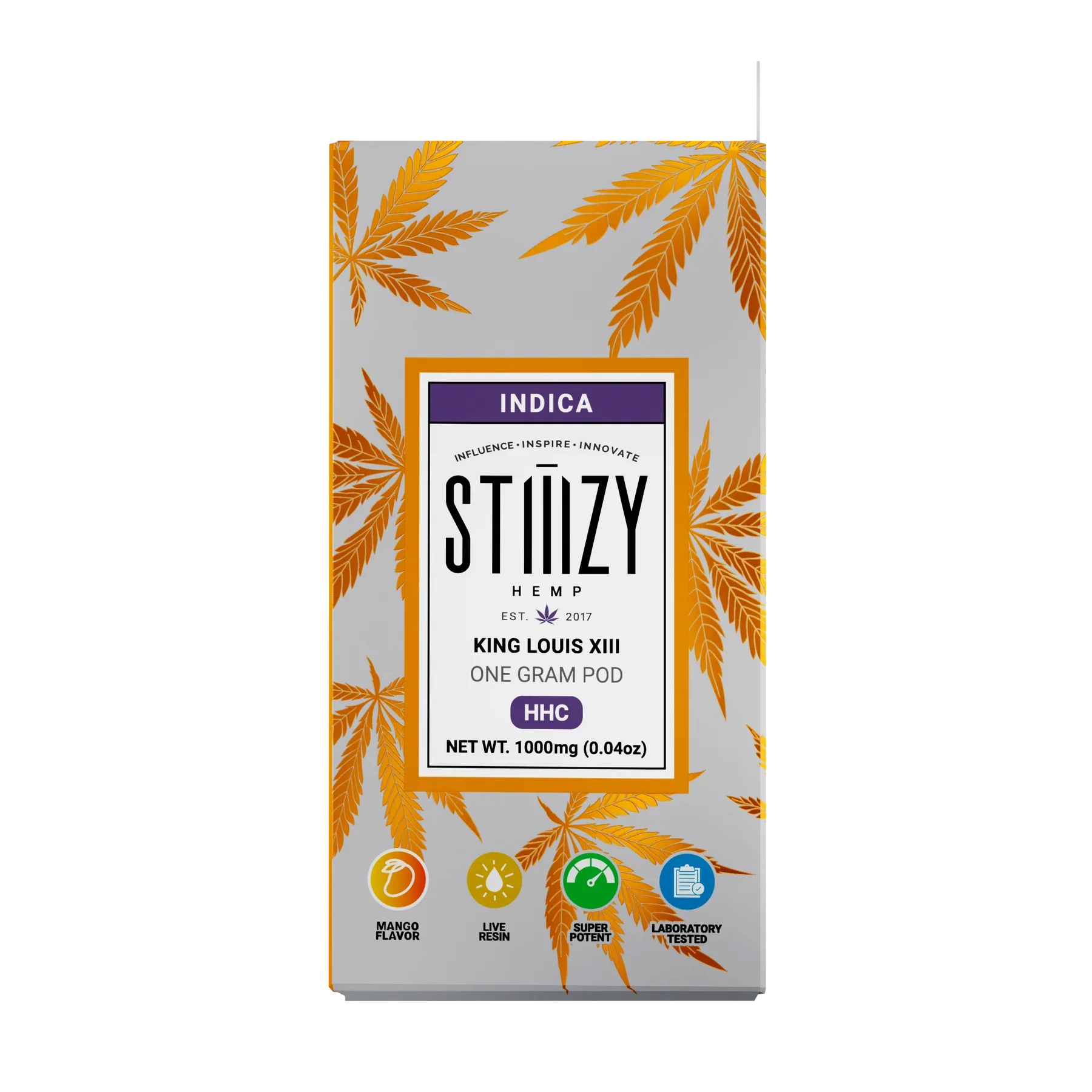 STIIIZY - HEMP 1G POD HHC - KING LOUIS XIII - DELTA