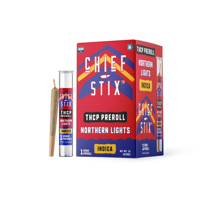 CHIEF STIX 1 GRAM THC-P PRE ROLLS (50CT/DISPLAY)