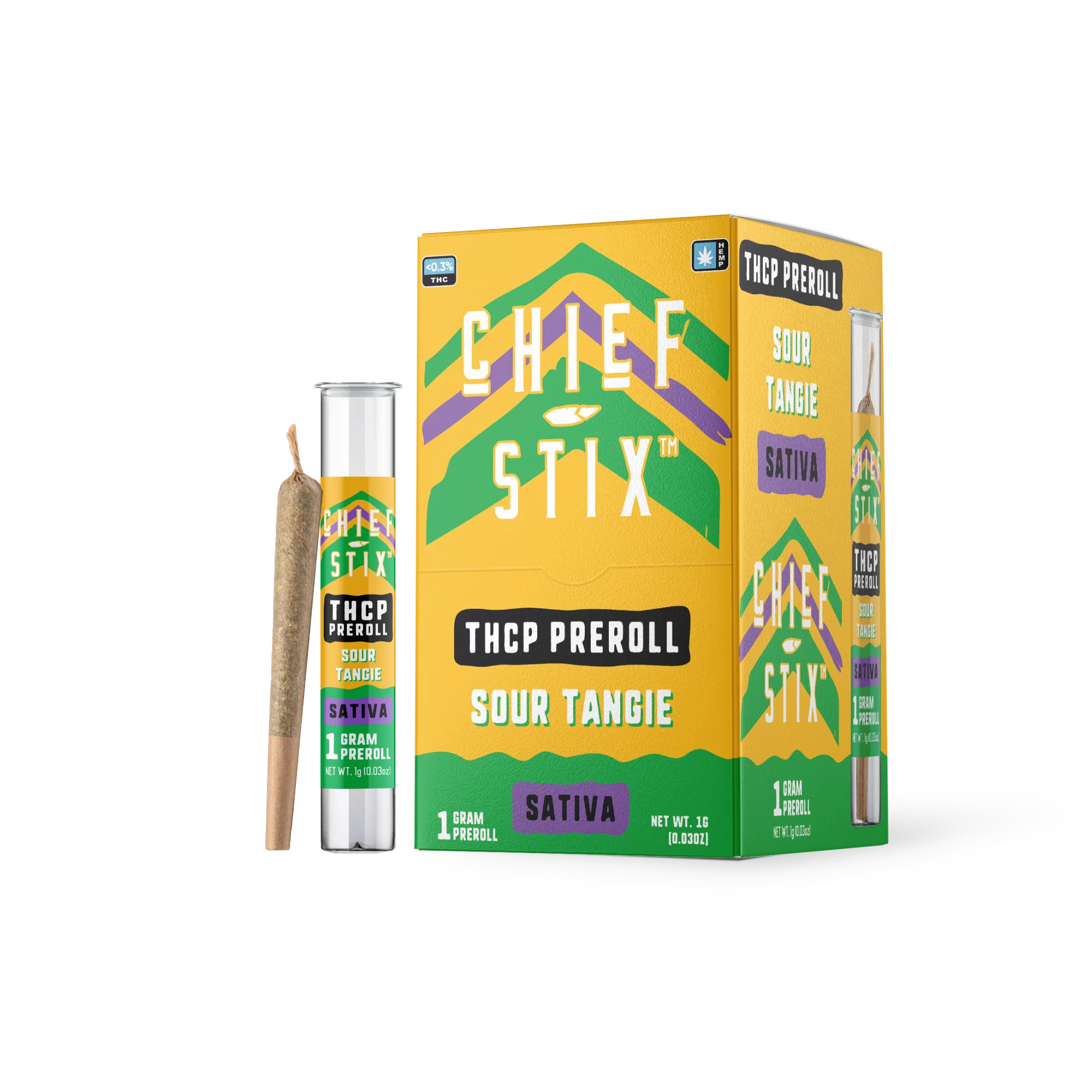 CHIEF STIX 1 GRAM THC-P PRE ROLLS (50CT/DISPLAY)