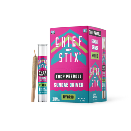 CHIEF STIX 1 GRAM THC-P PRE ROLLS (50CT/DISPLAY)