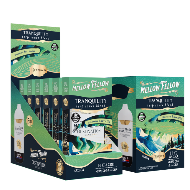 MELLOW FELLOW 5ML TERP SAUCE BLEND DISPOSABLE