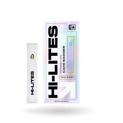 HI-LITES THCA BLEND 1 GRAM DISPOSABLE CAKE BADDER 850054129291