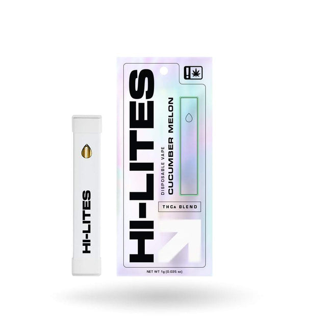 HI-LITES THCA BLEND 1 GRAM DISPOSABLE CUCUMBER MELON 850054129253
