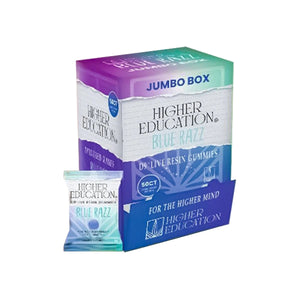 HIGHER EDUCATION 1500MG D9 LIVE RESIN GUMMY BOX (50CT DISPLAY)