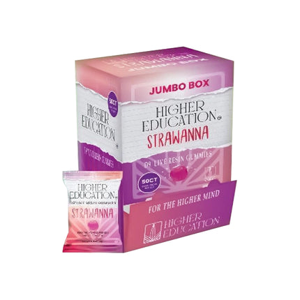 HIGHER EDUCATION 1500MG D9 LIVE RESIN GUMMY BOX (50CT DISPLAY)