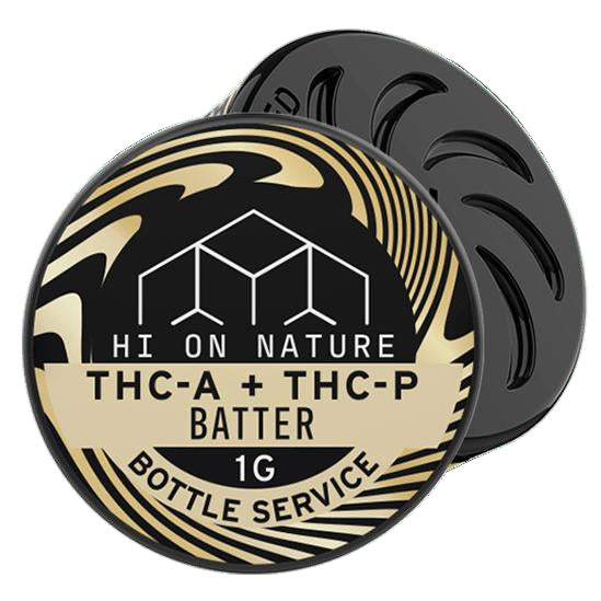 HI ON NATURE THC-A + THC-P 1G BATTER
