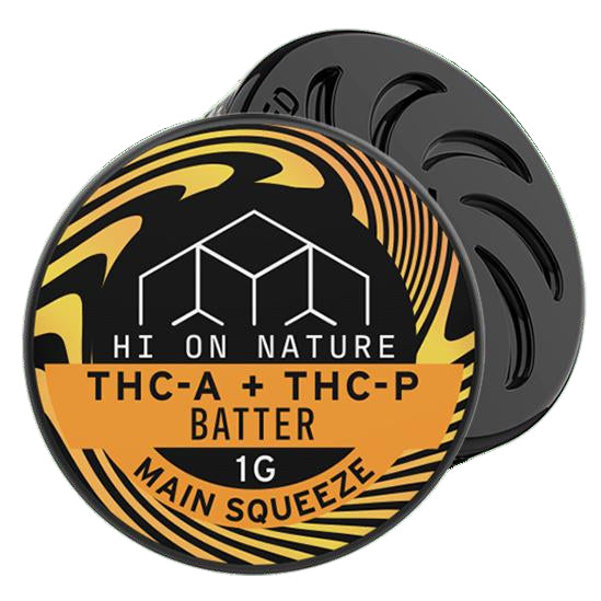 HI ON NATURE THC-A + THC-P 1G BATTER MAIN SQUEEZE 860003846629