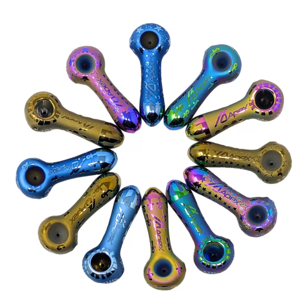APEX GLASS HANDPIPE SET | 4 INCH HP 12CT HPD35