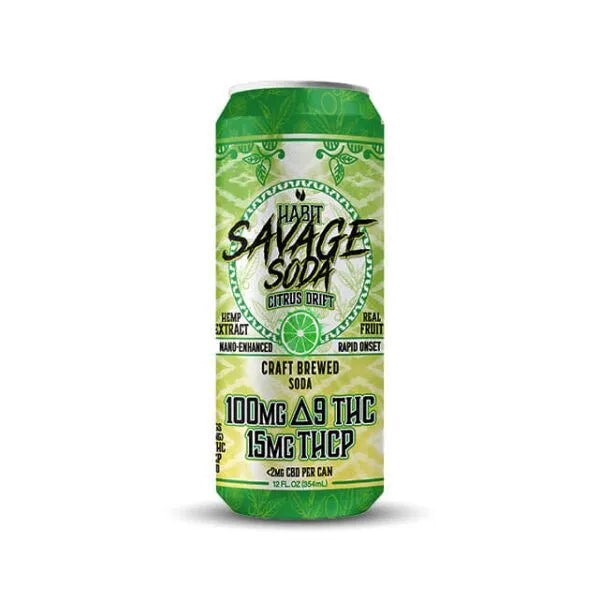 HABIT DELTA 9 SAVAGE SODA THC-P ENHANCED 100MG CRAFT BREWED (6CT PACK)