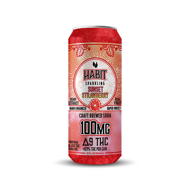 HABIT DELTA 9 SAVAGE SODA THC-P ENHANCED 100MG CRAFT BREWED (6CT PACK)