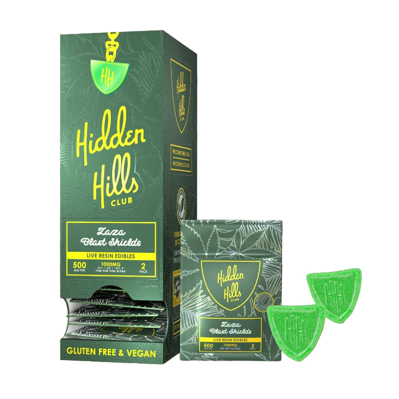 HIDDEN HILLS 1000MG FIRE FIRE FIRE BLEND GUMMY PACK (20PK/BOX)