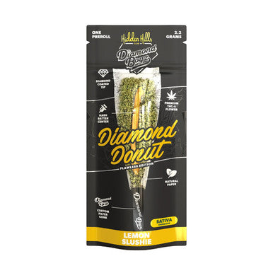HIDDEN HILLS X DIAMOND BOYZ DIAMOND DONUT THC-A 2.2G PRE-ROLL