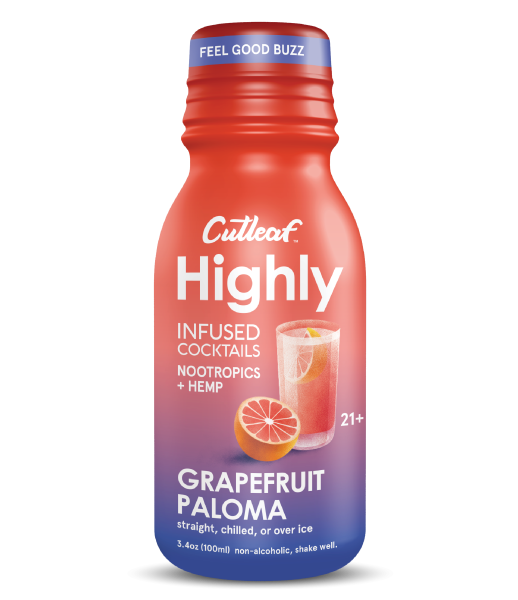 CUTLEAF HIGHLY NOOTROPICS INFUSED COCKTAILS 3.4OZ