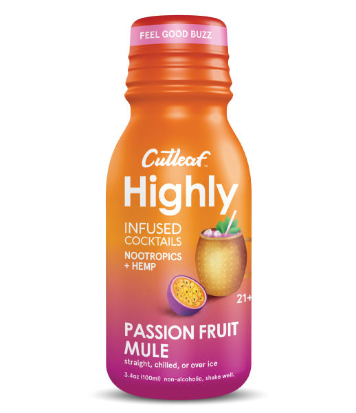 CUTLEAF HIGHLY NOOTROPICS INFUSED COCKTAILS 3.4OZ