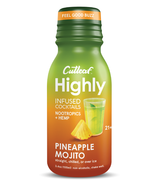 CUTLEAF HIGHLY NOOTROPICS INFUSED COCKTAILS 3.4OZ