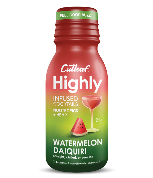 CUTLEAF HIGHLY NOOTROPICS INFUSED COCKTAILS 3.4OZ