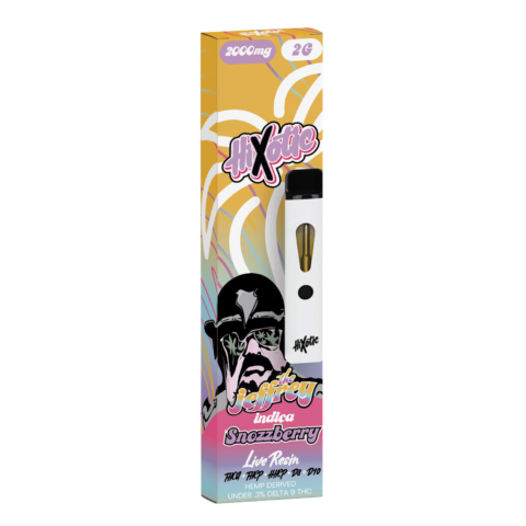 HIXOTIC THE JEFFREY (LIVE RESIN THC-A + THC-P + HHCP + D8 + D10) 2G CARTH