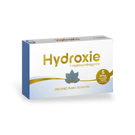 HYDROXIE 7-HYDROXYMITRAGYNINE ORGANIC PLANT ALKALOID 30MG CHEWABLE TABLETS (5CT PACK)
