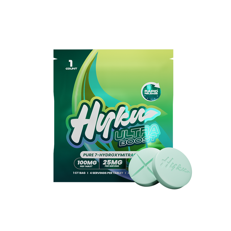 HYKU ULTRA BOOST 100MG TABLET SINGLE COUNT (15CT DISPLAY)