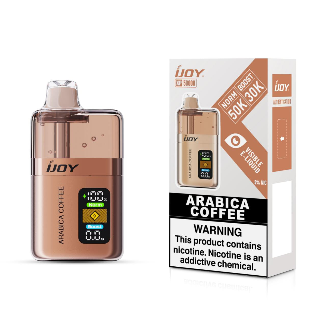 IJOY XP 50K 5% DISPOSABLE (5CT/DISPLAY)