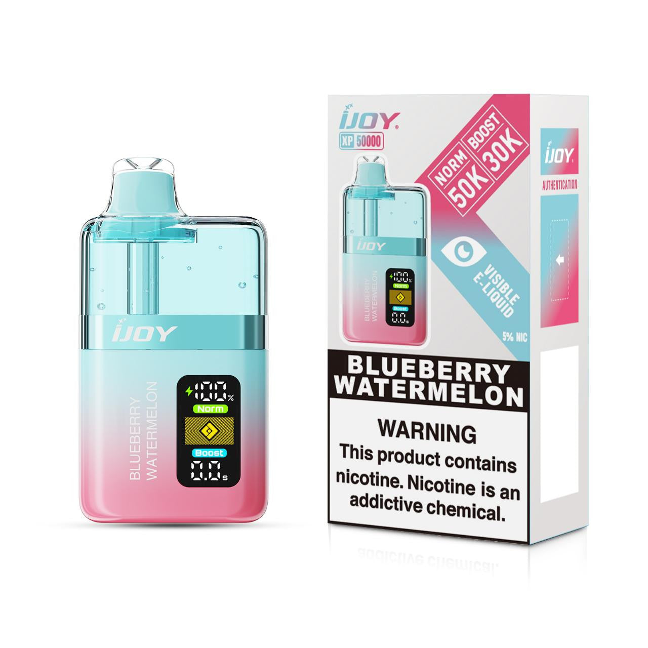 IJOY XP 50K 5% DISPOSABLE (5CT/DISPLAY)