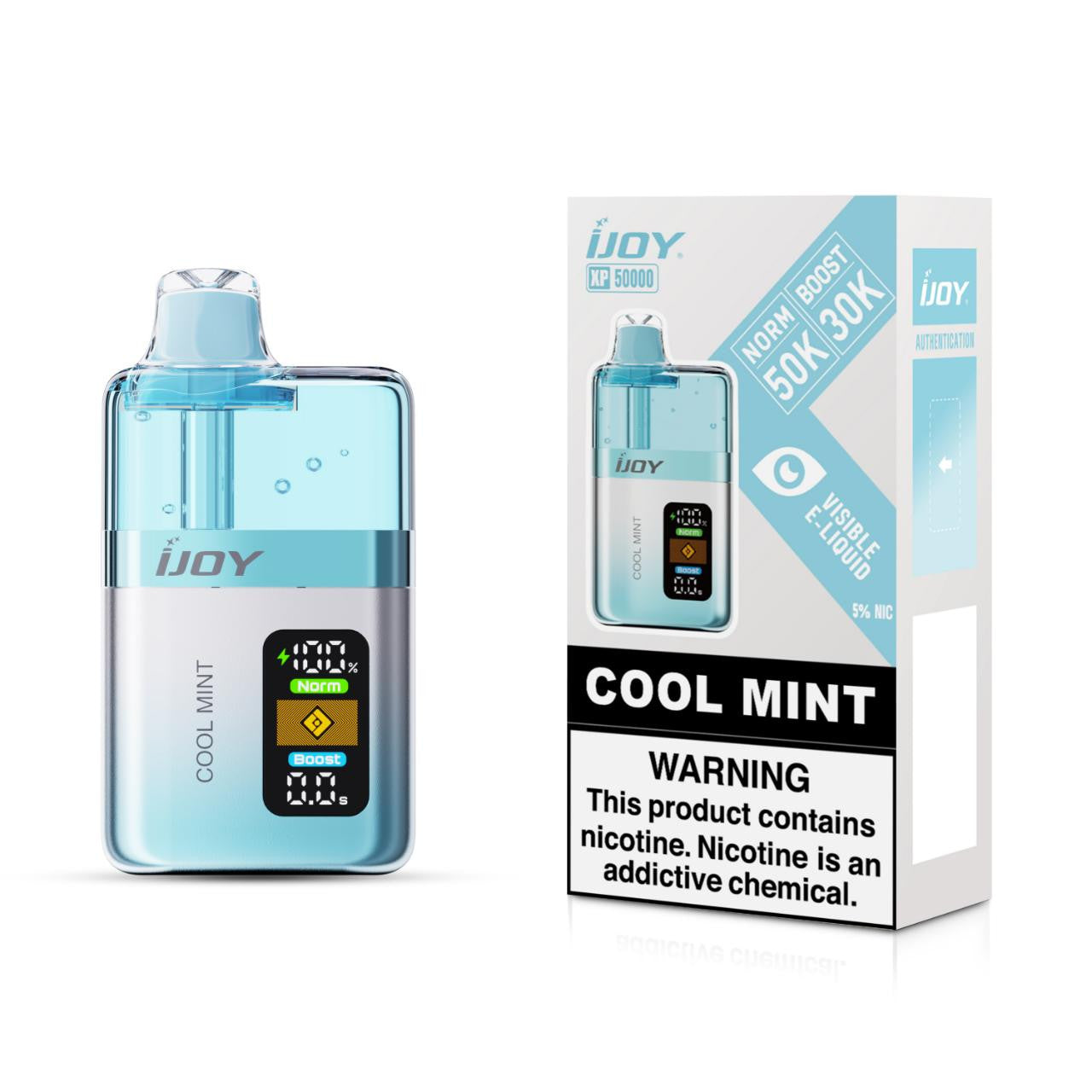 IJOY XP 50K 5% DISPOSABLE (5CT/DISPLAY)