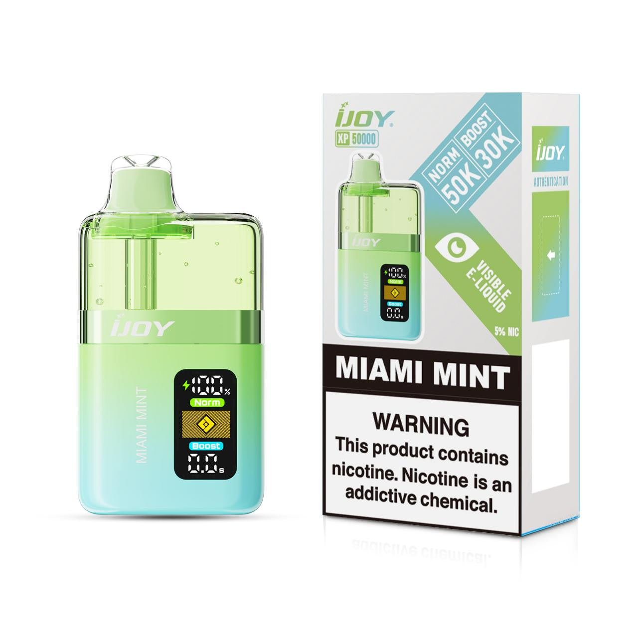IJOY XP 50K 5% DISPOSABLE (5CT/DISPLAY)