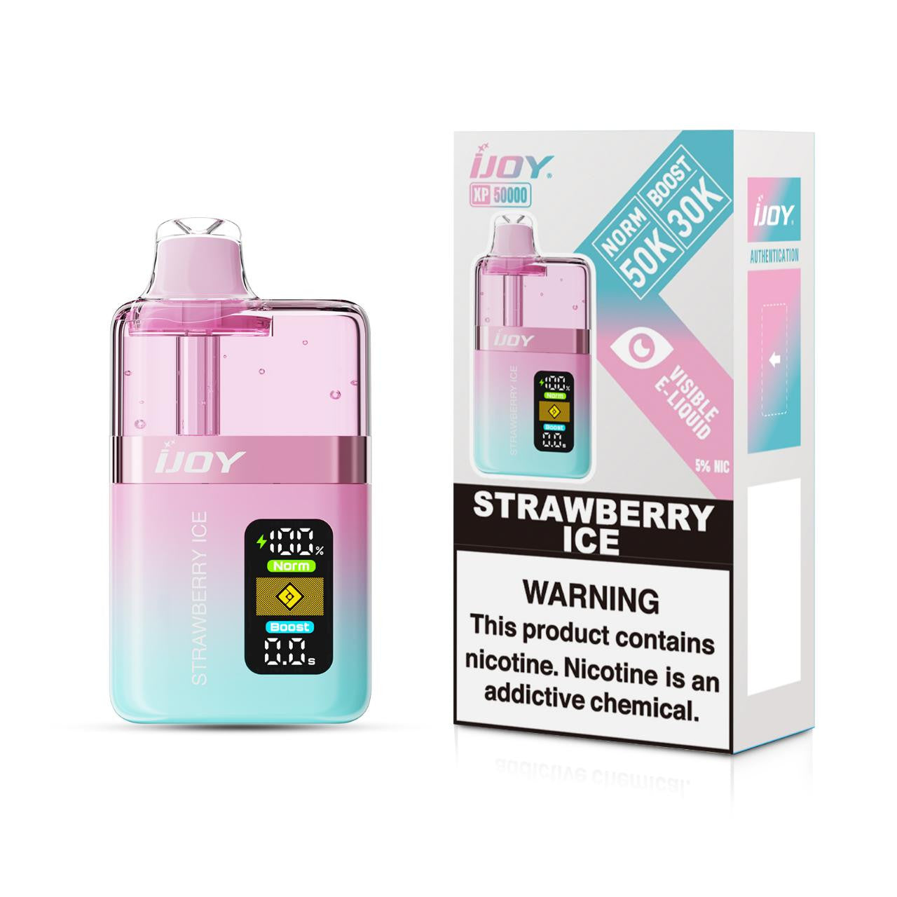 IJOY XP 50K 5% DISPOSABLE (5CT/DISPLAY)