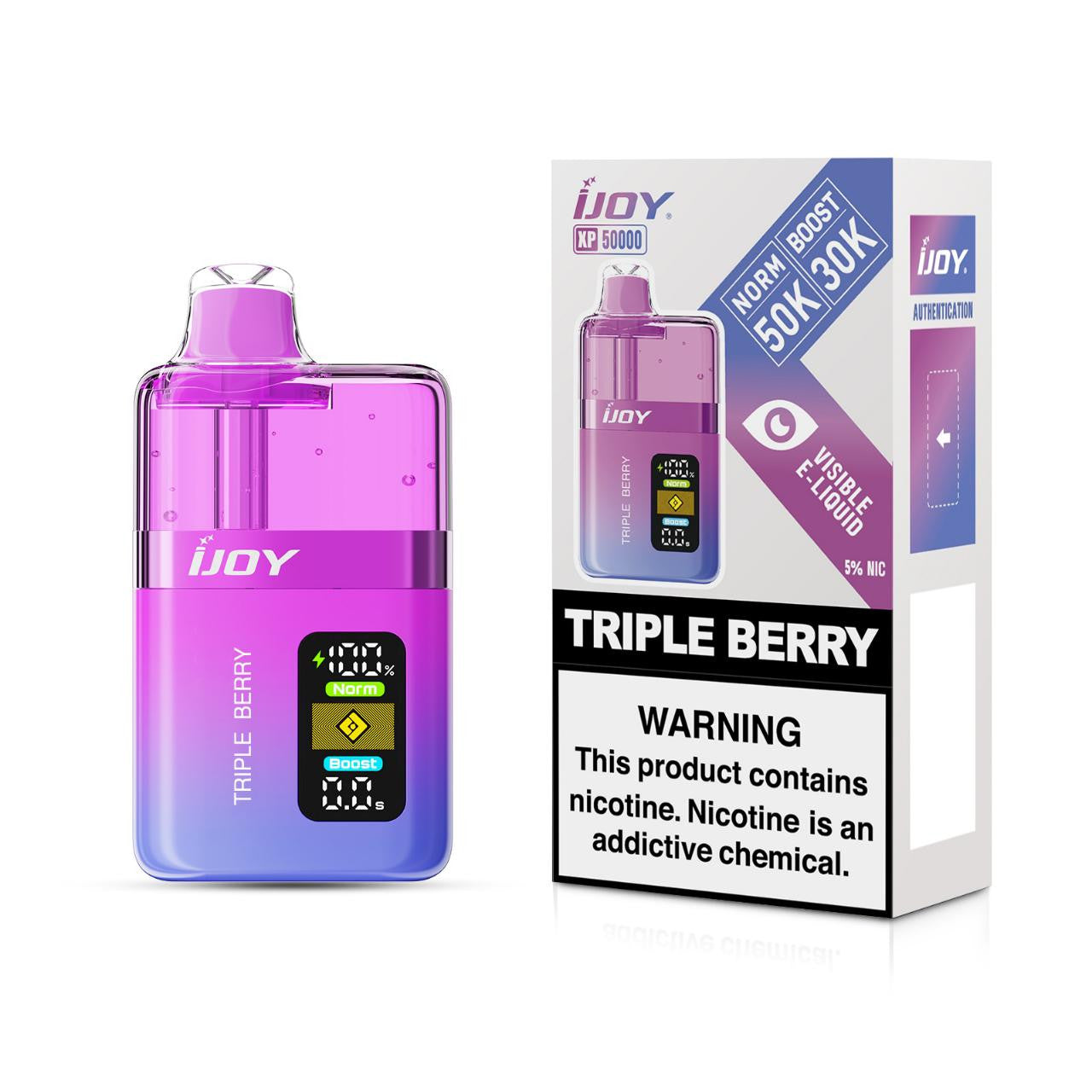 IJOY XP 50K 5% DISPOSABLE (5CT/DISPLAY)