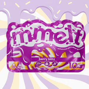 MMELT 40G MUSHROOM MICRODOSE GUMMIES BOX (3PC/PK , 20PK/BOX)