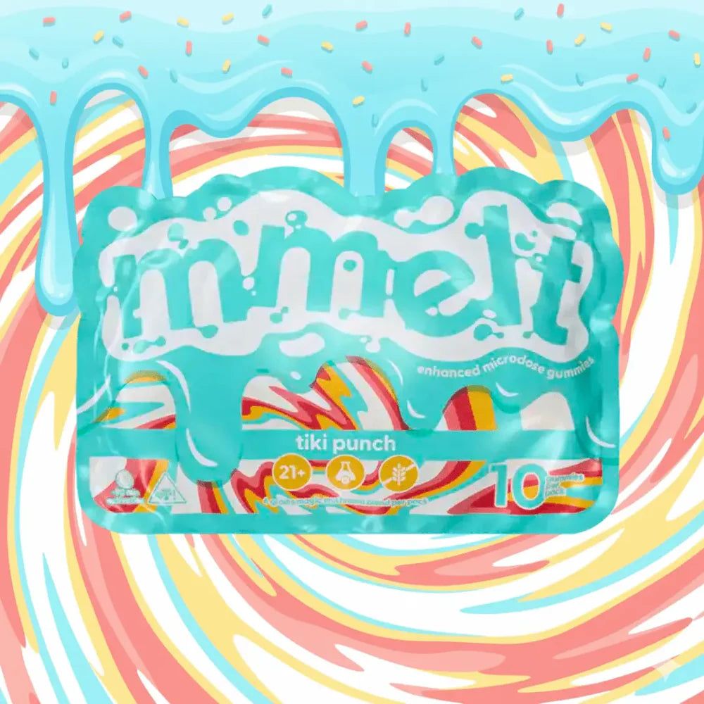 MMELT 40G MUSHROOM MICRODOSE GUMMIES BOX (3PC/PK , 20PK/BOX)