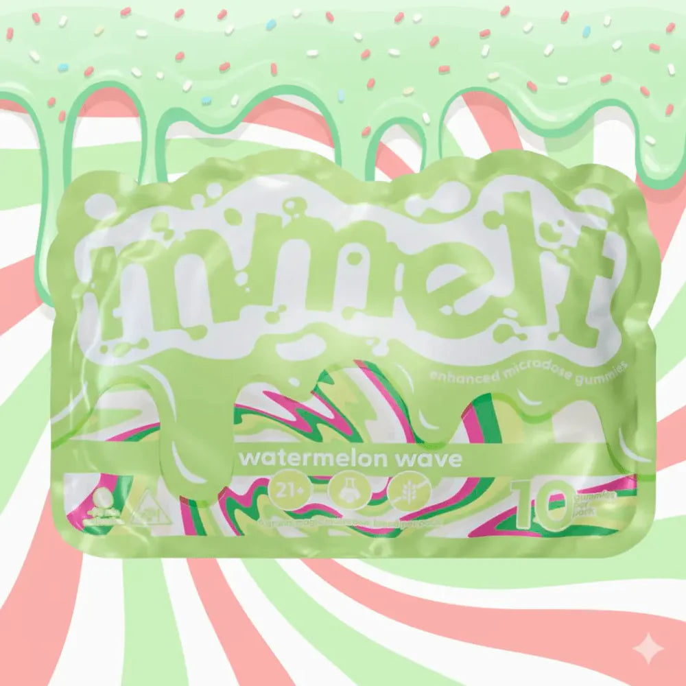 MMELT 40G MUSHROOM MICRODOSE GUMMIES BOX (3PC/PK , 20PK/BOX)