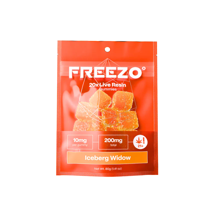FREEZO 10MG LIVE RESIN GUMMIES (20CT/BAG, 200MG/BAG)