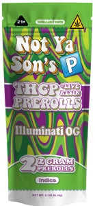 NOT YA SON'S P 2 X 2 G EACH THCP PRE ROLLS (10PK / BOX)