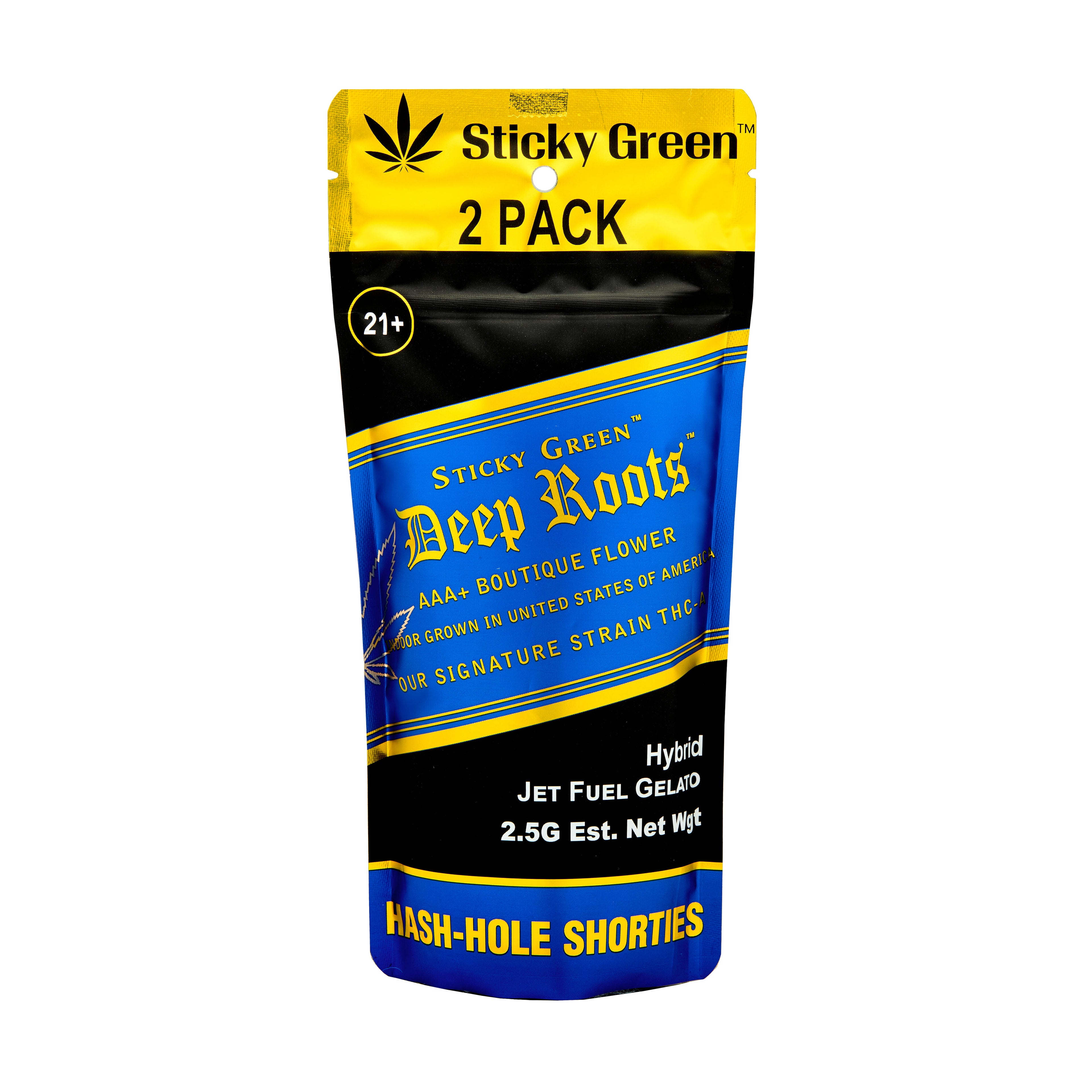 STICKY GREEN DEEP ROOTS 7 GRAM THC-A FLOWER