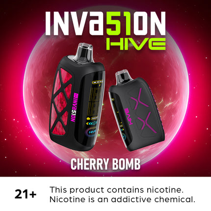 INVASION HIVE 50K 5% DISPOSABLE (5CT DISPLAY)