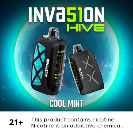INVASION HIVE 50K 5% DISPOSABLE (5CT DISPLAY)