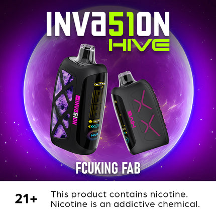 INVASION HIVE 50K 5% DISPOSABLE (5CT DISPLAY)