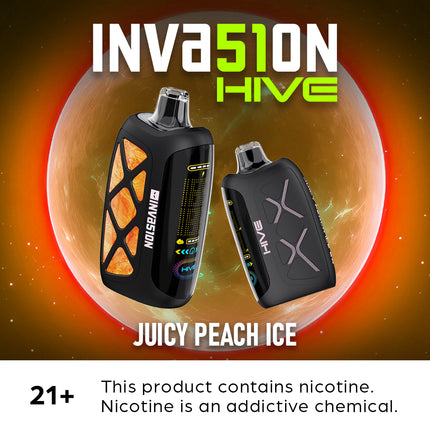 INVASION HIVE 50K 5% DISPOSABLE (5CT DISPLAY)