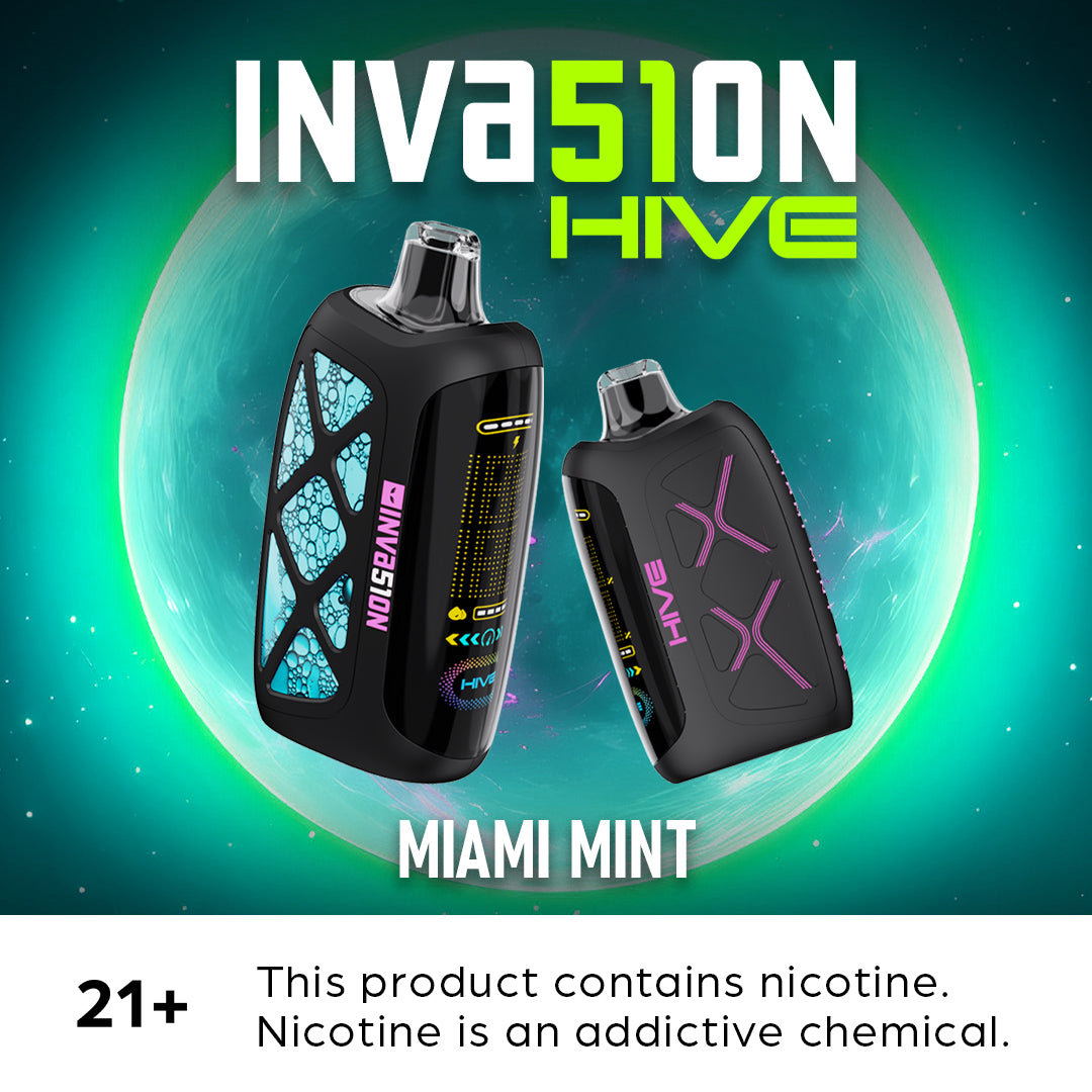 INVASION HIVE 50K 5% DISPOSABLE (5CT DISPLAY)