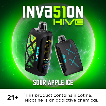INVASION HIVE 50K 5% DISPOSABLE (5CT DISPLAY)