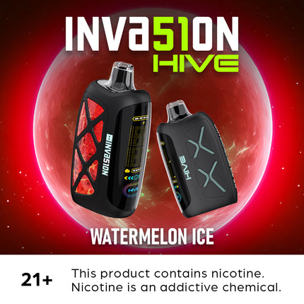 INVASION HIVE 50K 5% DISPOSABLE (5CT DISPLAY)