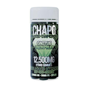 CHAPO EXTRAX BLOOD DIAMONDS THCA LIQUID DIAMONDS LIVE ROSIN GUMMY 12,500MG/JAR