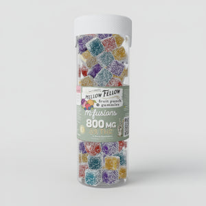MELLOW FELLOW M-FUSION 800MG D9 & THC GUMMIES 40CT/JAR