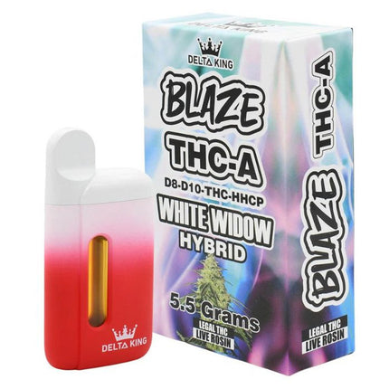 BLAZE THC-A & THC-P PRE-ROLL (30CT/JAR) WHITE WIDOW (INDICA) 767461099300